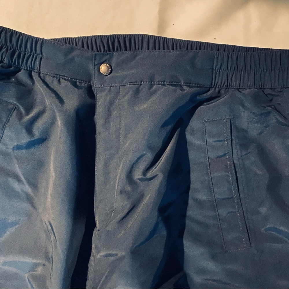 Lands' End Navy Blue Winter Snow Pants Insulated kids/ Adults - Picture 12 of 13